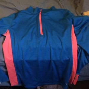 Blue danskin long sleeve